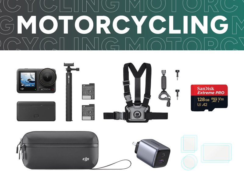 Osmo Action 4 Motorcycling Bundle